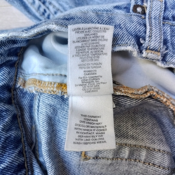 We The Free 28 High Rise Distressed Relaxed Fit Jeans, Sz 30 - Picture 11 of 16